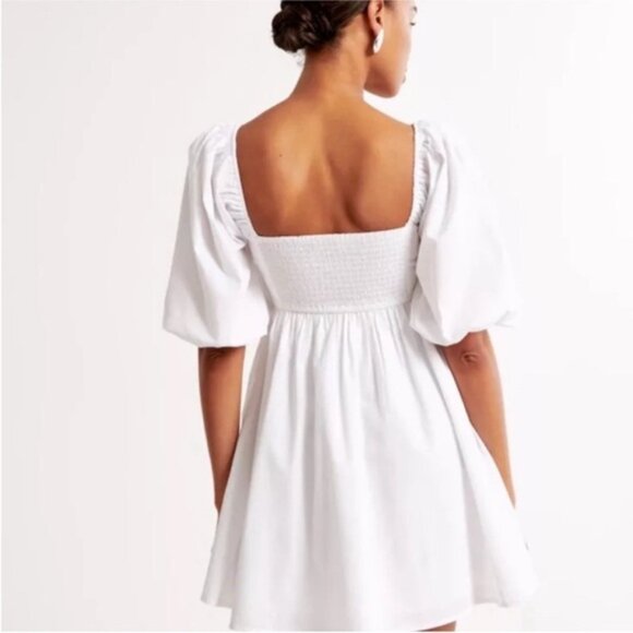 Abercrombie & Fitch Emerson Poplin Mini Dress - Picture 3 of 10